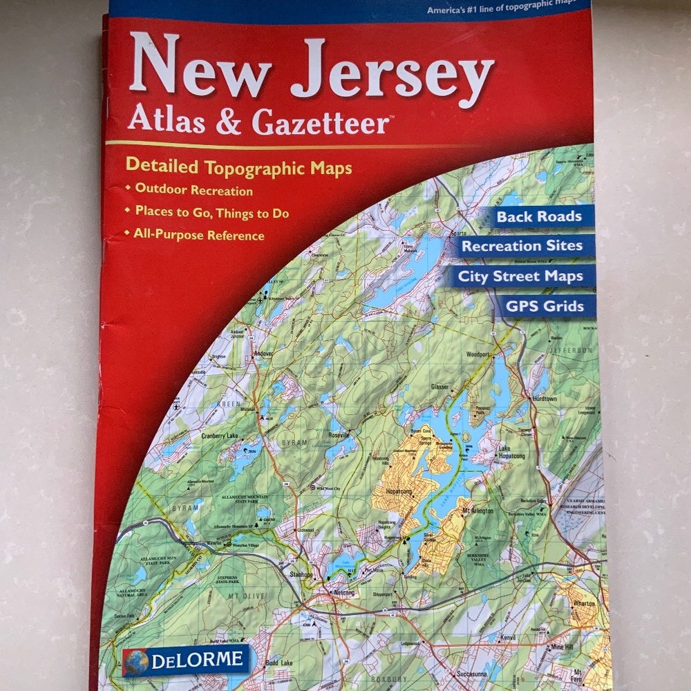 DeLorme New Jersey Atlas & Gazetteer 3rd Ed